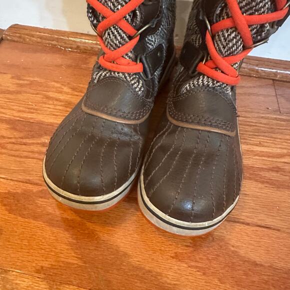 Sorel Tofino Tall Herringbone Fur Winter Boots Women's Sz 6.5 - Picture 7 of 11